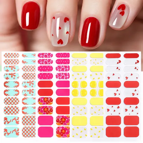 Grenzüberschreitende Neue Nagellackfolie Nagelaufkleber 20 Finger Glitzer Klebstaufkleber Nagelkunst Mode Damen Maniküre
