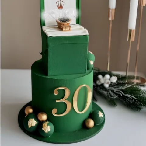 Acrylic Number Cake Topper Gold Black Silver Mirror Cake Decoration For Birthday Party