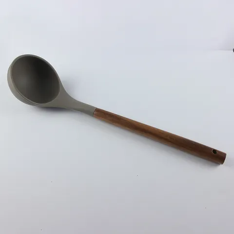 Set d'Ustensiles de Cuisine en Silicone Antiadhésif Résistant à la Chaleur Spatule Cuillère à Soupe Pinceau