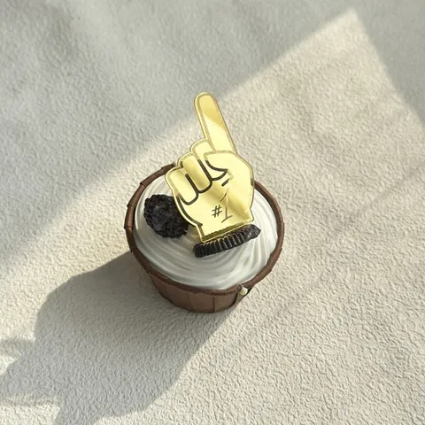 Decorazione per Torta in Acrilico Best Dad Ever Lettera Grafica Specchio Inserto Torta Happy Father Day Cupcake Decorazioni per Dolci Festa