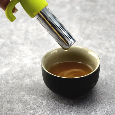 Creative Human Shaped Tea Infuser Stainless Steel Silicone Tea Strainer Loose Leaf Tea Steeper Filter Kitchen Teaware