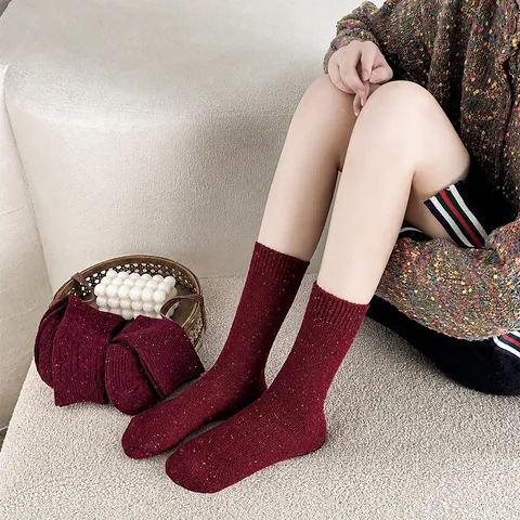 Dames Koreaanse Stijl Slouch Sokken Zacht Comfortabel Hoge Rek Halte Sokken Casual Dagelijks Nylon Sokken