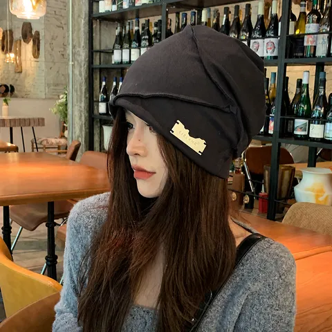 Damen Winter Warm Strickmütze Beanie Hut Slouchy Weich Thermische Skull Cap Lässige Einfarbige Streetwear Mode Kopfbedeckung