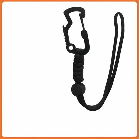 Multifunktionales Fallschirmschnur Wasserflasche Hänge Schnalle Outdoor Flaschenöffner Karabiner Verstellbares Handgelenk Lanyard