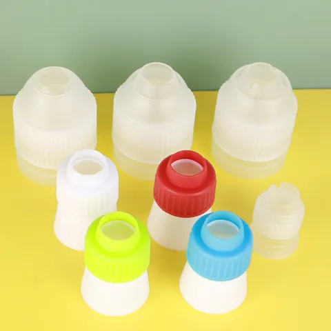 Ensemble de Coupleurs de Douille à Gâteau en Plastique Petit Moyen Grand Outils de Décoration de Gâteau Accessoires de Pâtisserie