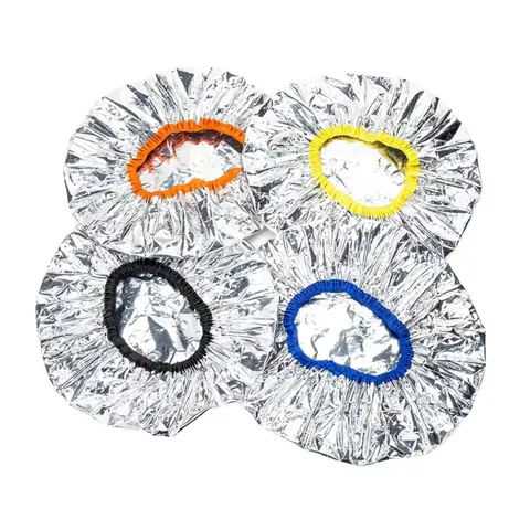 Aluminum Foil Hair Care Cap Self Heating Thermal Hair Treatment Cap Silver Gold Salon Hair Styling For Women