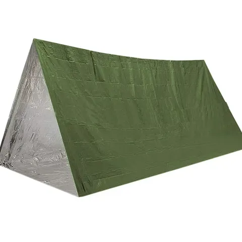 Emergency Survival Thermal Tent Waterproof Mylar Reflective Blanket Outdoor Camping Hiking Windproof Shelter