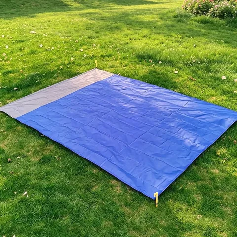 Waterproof Portable Folding Picnic Blanket Moisture Proof Camping Mat Outdoor Beach Mat With Carrying Bag For Travel