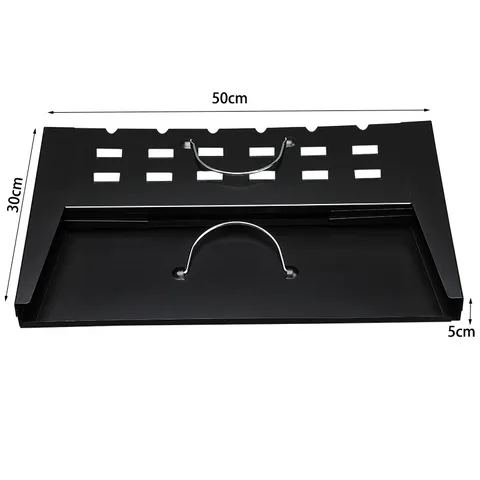 Grill à Barbecue au Charbon Pliable Portable Poêle de Cuisson en Métal pour Fête de Jardin à la Maison