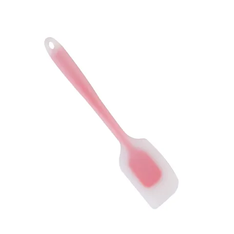 Large Translucent Silicone Spatula Kitchen Baking Tool Seamless Design Heat Resistant Butter Cream Scraper For Cake Pastry