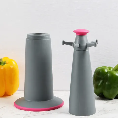 Juego de Utensilios de Cocina de Silicona Herramientas de Cocina Resistentes al Calor Con Soporte Gadgets de Menaje de 6 Piezas