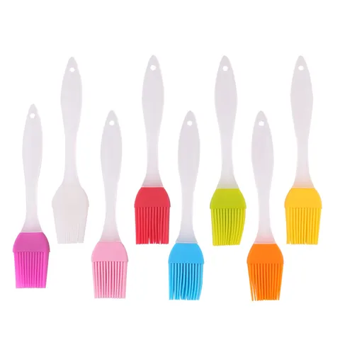 High Temperature Resistant Silicone Pastry Brush BBQ Oil Brush Baking Tool For Kitchen Cooking Food Preparation