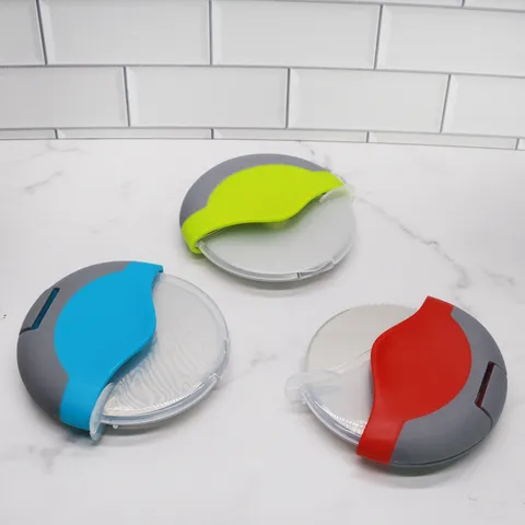 RVS Pizzasnijder Wiel Met Beschermhoes Ergonomische Antislip Handgreep Keukengereedschap