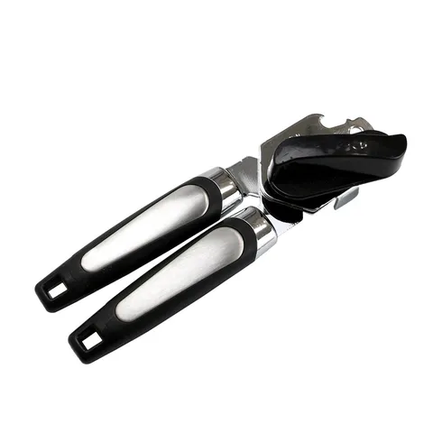 Abrelatas Manual de Acero Inoxidable Multifunción Borde Liso Cortador de Latas Abrebotellas Profesional Herramienta de Cocina
