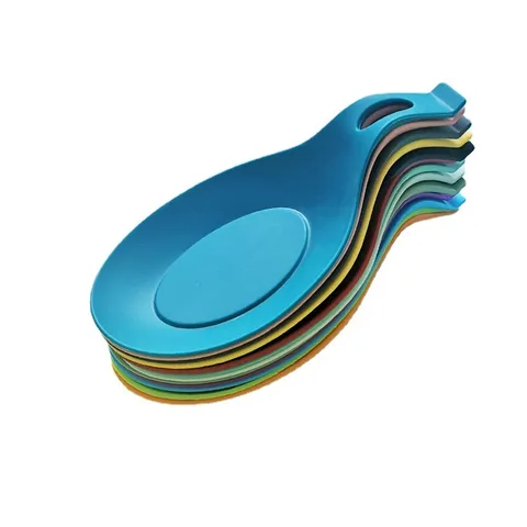 Silicone Spoon Rest Heat Resistant Kitchen Utensil Holder Non-Slip Spatula Rest Ladle Holder Mat For Cooking Countertop