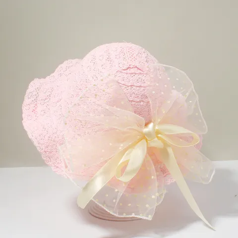 Kinder Sonnenhut Sommer Baby Mädchen Prinzessin Eimer Hut Kleinkind Süße Schleife Strohhut Outdoor Strand Sonnenschutz Hut