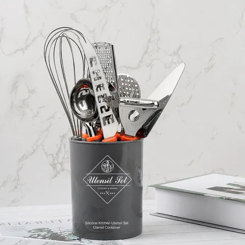Stainless Steel Kitchen Gadgets Multifunctional Cooking Baking Utensils Cheese Knife Whisk Garlic Press For Home Kitchen