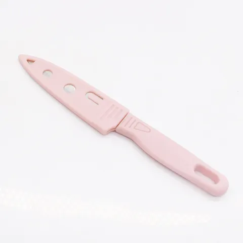 Portable Stainless Steel Fruit Knife With Protective Sheath Kitchen Paring Knife For Outdoor BBQ And Daily Peeling