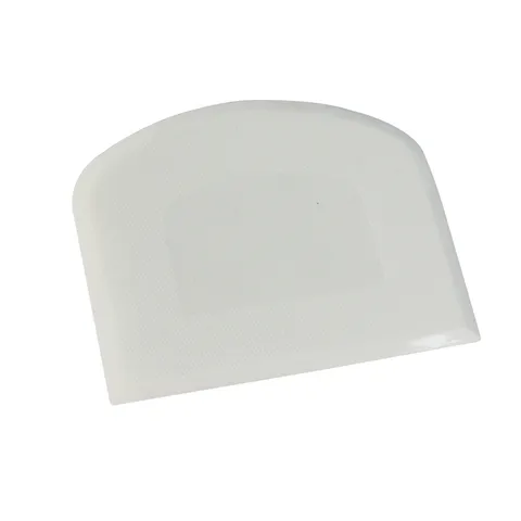 Baking Cake PE Plastic Scraper Flexible Dough Cutter Cream Spatula Kitchen Baking Tool Pastry Decorating Slicker