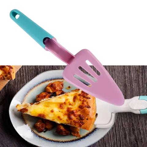 Duw-Type Taartsnijder Pizza Spatel ABS Kunststof Multifunctionele Taartsnijder Keuken Bakgereedschap Voor Thuis Bakkerij