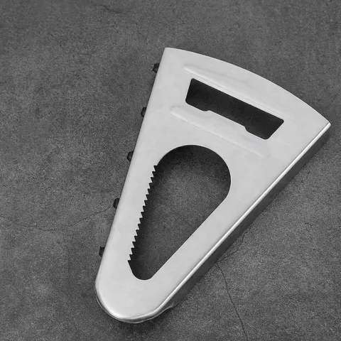 Apribottiglie Multifunzionale in Acciaio Inossidabile Apribarattoli Antiscivolo Strumento da Cucina Salvaspazio