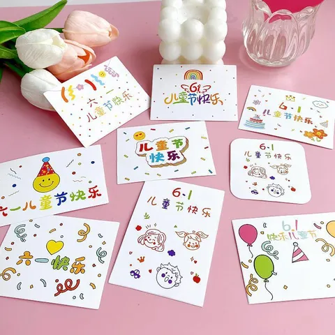 Topper per Cupcake per Festa dei Bambini Decorazione per Torta Simpatici Inserti in Cartone Animato Forniture per Dolci