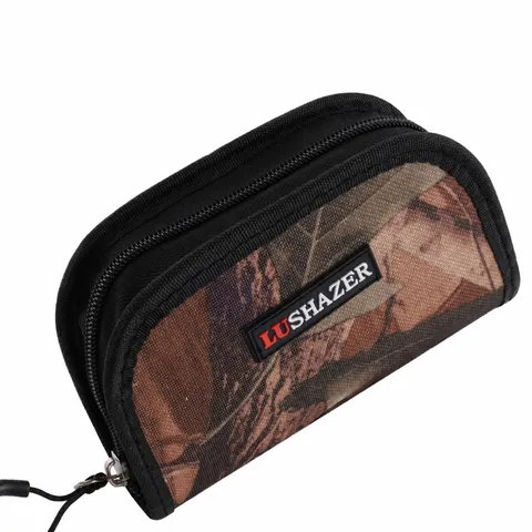 Waterproof Nylon Fishing Lure Bag Portable Camouflage Tackle Storage Pouch