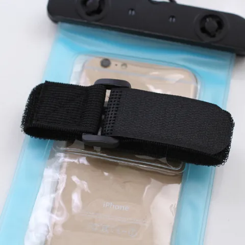 Universal Waterproof Phone Pouch Case PVC Transparent Underwater Dry Bag With Armband Lanyard For Swimming Beach Outdoor