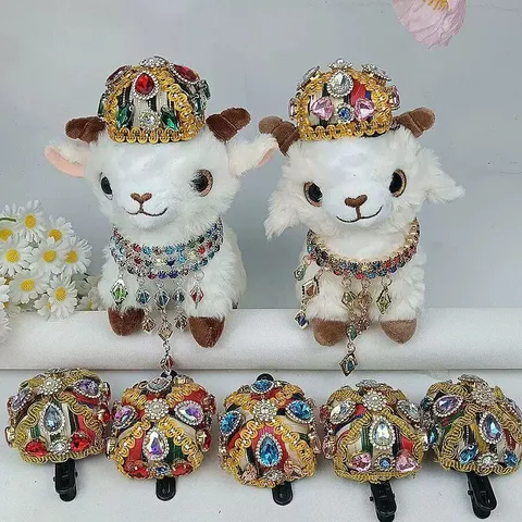 Pluche Schaap Gevuld Dier Sleutelhanger Schattige Krullende Lam Pop Hanger Souvenir Tas Charm Speelgoed