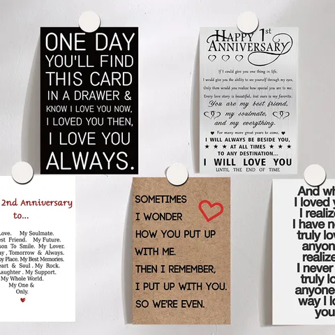 Koreaanse Ins Stijl Grappige Zoete Wenskaarten Ansichtkaarten Set Slaapkamer Slaapzaal Wandposter Achtergrond Decoratieve Kaarten