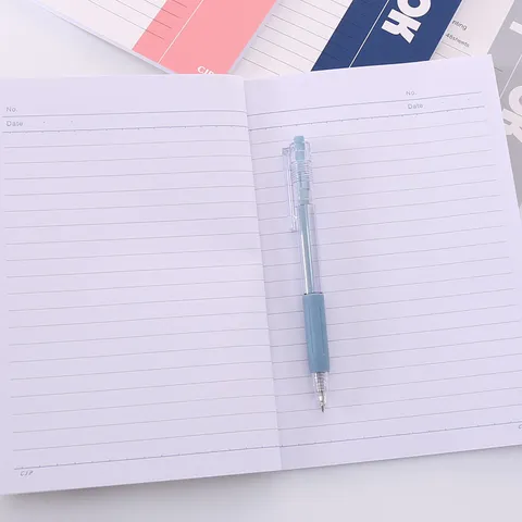 Studenten Business Büro Schreibnotizbuch Weicher Einband Tagebuch Schule Schreibwaren Notizbuch Tägliches Notizbuch