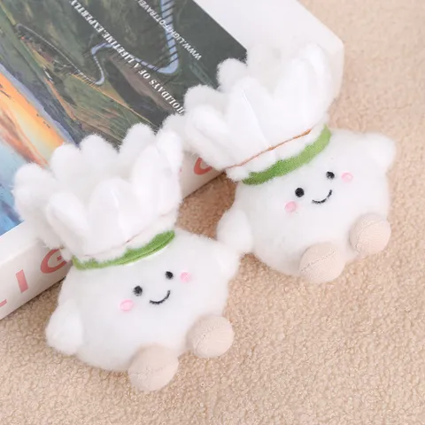 Cute Badminton Plush Pendant Toy Creative Cartoon Doll Schoolbag Accessory Soft Stuffed Toy Gift