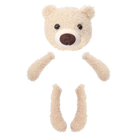 Süßer Plüsch Bär Puppe Anhänger Kawaii Gestopftes Tier Schlüsselanhänger Flauschiger Teddybär Rucksack Ornament Damen Kinder Spielzeug Geschenk