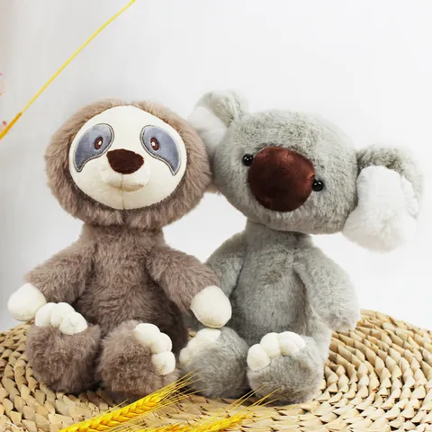 Cute Sloth Koala Flamingo White Dove Plush Toy Soft Stuffed Animal Doll Cute Cartoon Pillow Girls Birthday Gift
