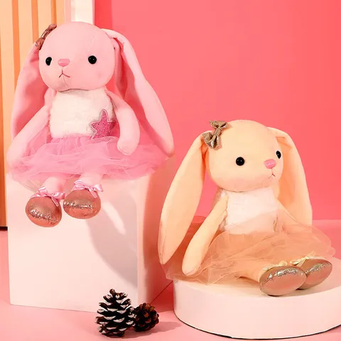 Creative Ballet Rabbit Plush Toy Stuffed Animal Doll Soft Girl Gift Kids Toy