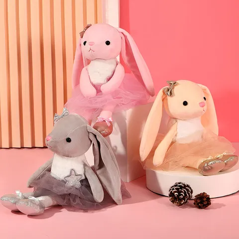 Creative Ballet Rabbit Plush Toy Stuffed Animal Doll Soft Girl Gift Kids Toy