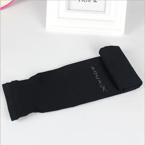 Manchettes de Protection Solaire en Soie Glacée d'Été Unisexe Conduite Extérieure Vélo Protection UV Housses de Bras Respirantes