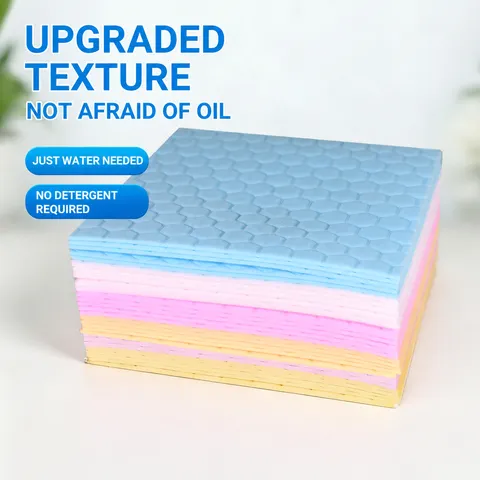 High Density Nano Cleaning Sponge Eraser Magic Kitchen Dishwashing Sponge Decontamination Wipe Pad Household Cleaning Tool