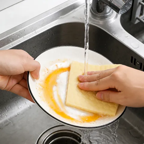 High Density Nano Cleaning Sponge Eraser Magic Kitchen Dishwashing Sponge Decontamination Wipe Pad Household Cleaning Tool