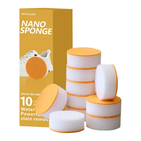 Household Nano Melamine Sponge Eraser Double Sided Cleaning Block Magic Stain Remover Kitchen Dishwashing Tool