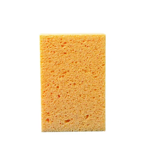 Thickened Absorbent Wood Pulp Sponge Kitchen Cleaning Sponge Square Scouring Pad For Stove Microwave Dishwashing