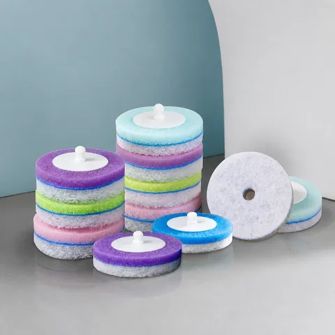 Einweg Toilettenbürste Ersatzköpfe Schwamm Reinigungspads Mehrzweck Schrubber Schwammkopf Für Badezimmer Wanne Waschbecken