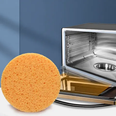 Cellulose Sponge Thickened Absorbent Cleaning Sponge For Kitchen Oven Microwave Household Cleaning Tool