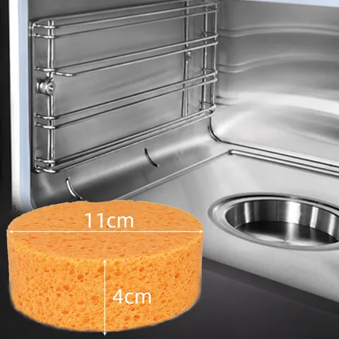 Cellulose Sponge Thickened Absorbent Cleaning Sponge For Kitchen Oven Microwave Household Cleaning Tool
