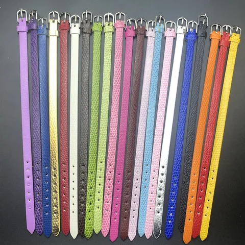 PU Leather Snake Pattern Watch Strap Replacement Wristband Retro Casual Bracelet Watch Accessories