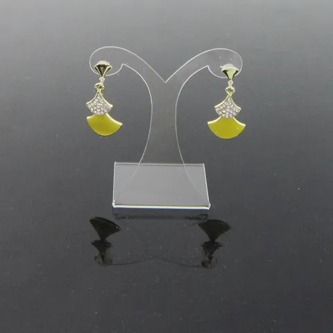 Clear Acrylic Earring Display Stand Transparent Black Jewelry Organizer Holder Stand For Ear Studs Earrings Home Office Photography