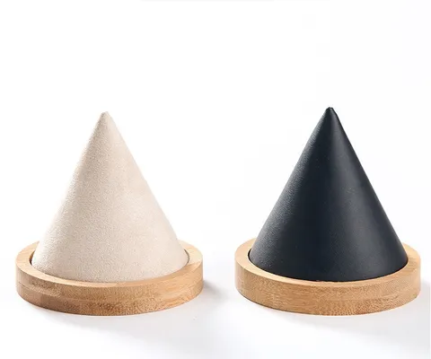 Présentoir à Bijoux en Bois Massif Support Collier Bracelet Vitrine