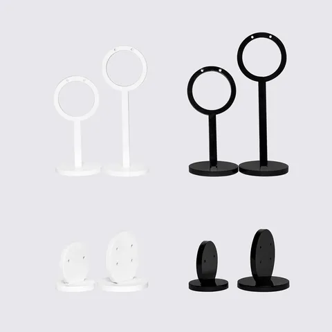 Acrylic Earring Display Stand Ins Style Jewelry Storage Rack Holder For Studs Photography Display Props Organizer