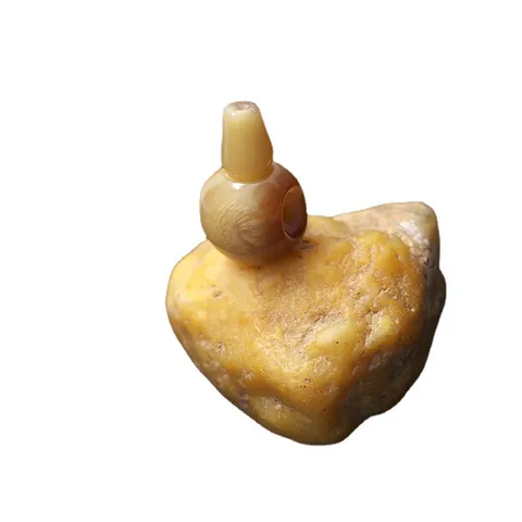 Harz Simuliertes Horn Buddha Kopf Drei Weg Perlen DIY Buddhistische Gebetsperlen Mala Zubehör Handwerk Funde