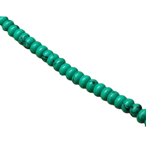 Cuentas Espaciadoras de Turquesa Sintética Cuentas Ábaco Cuentas Sueltas de Piedras Preciosas Para Diseño de Manualidades de Joyería DIY